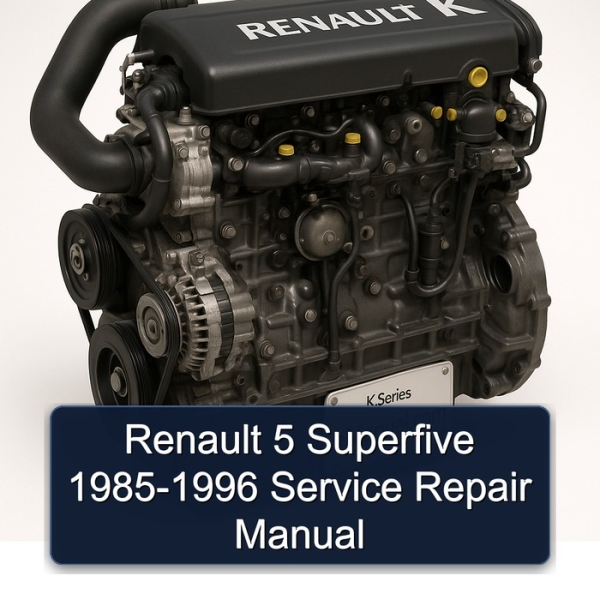 Renault 5 Superfive 1985-1996 Service Repair Manual
