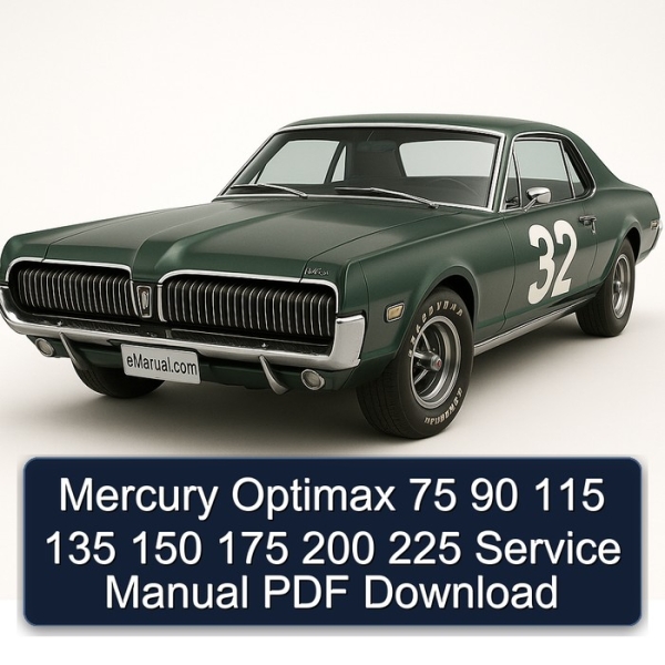 Mercury Optimax 75 90 115 135 150 175 200 225 Service Manual PDF Download