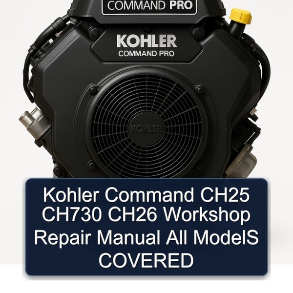 Kohler Command CH25 CH730 CH26 Workshop Repair Manual All ModelS COVERED