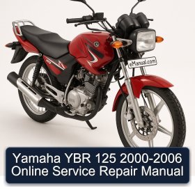Yamaha YBR 125 2000-2006 Online Service Repair Manual