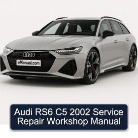 Audi RS6 C5 2002 Service Repair Workshop Manual