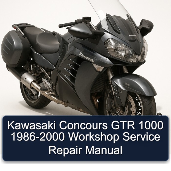 Kawasaki Concours GTR 1000 1986-2000 Workshop Service Repair Manual