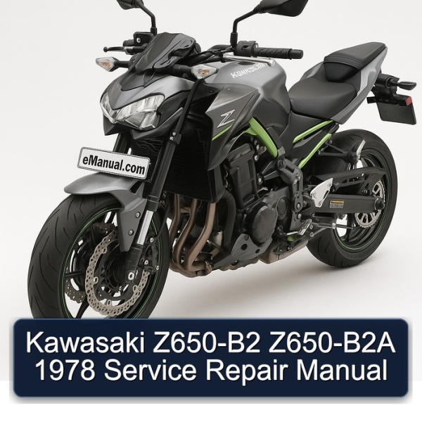 Kawasaki Z650-B2 Z650-B2A 1978 Service Repair Manual