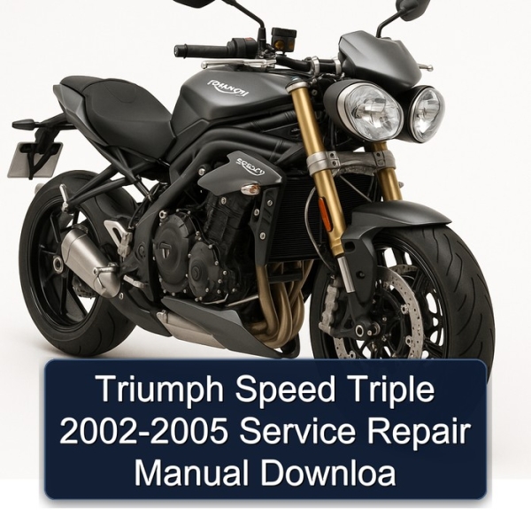 Triumph Speed Triple 2002-2005 Service Repair Manual Downloa