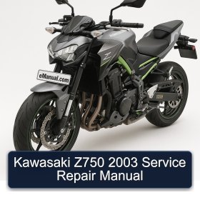 Kawasaki Z750 2003 Service Repair Manual
