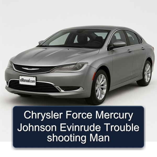 Chrysler Force Mercury Johnson Evinrude Trouble shooting Man
