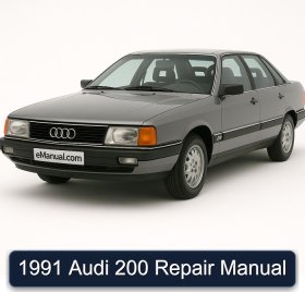 1991 Audi 200 Repair Manual