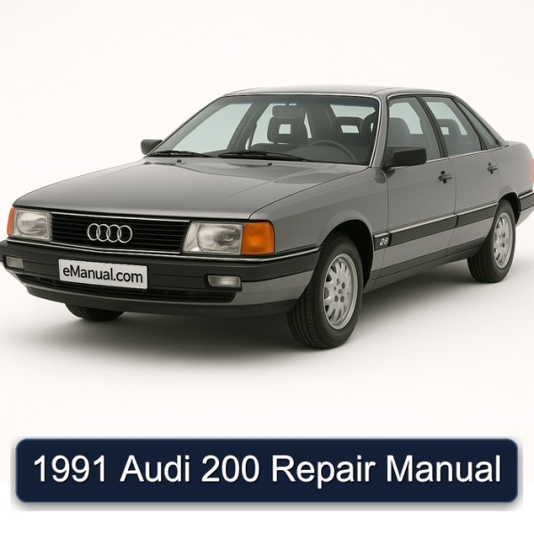 1991 Audi 200 Repair Manual