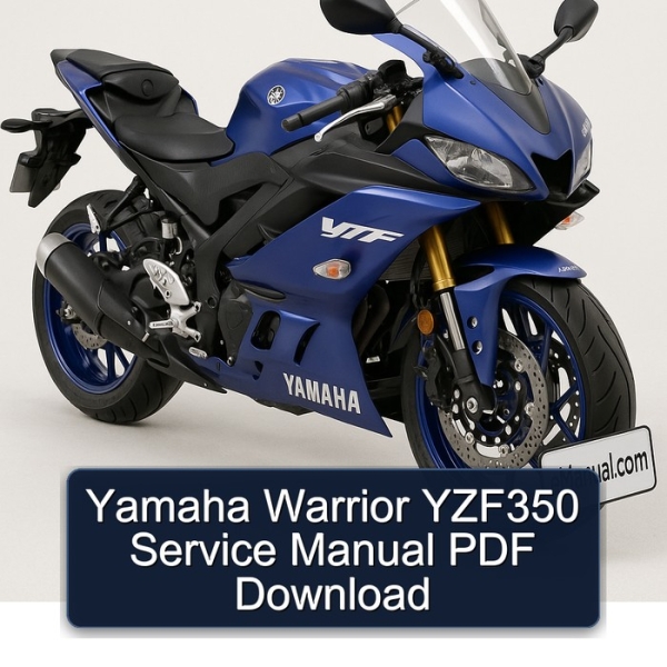 Yamaha Warrior YZF350 Service Manual PDF Download