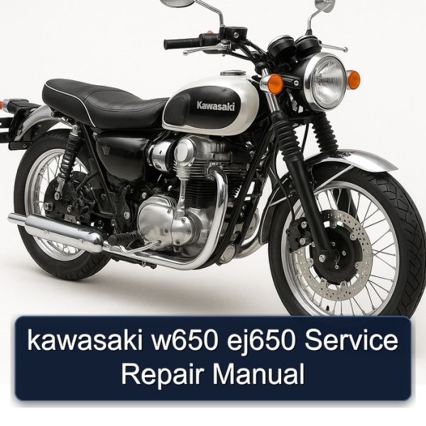 kawasaki w650 ej650 Service Repair Manual