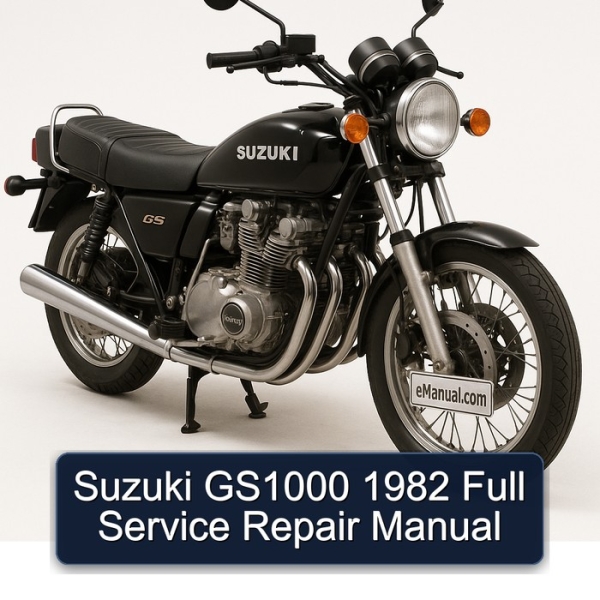 Suzuki GS1000 1982 Full Service Repair Manual