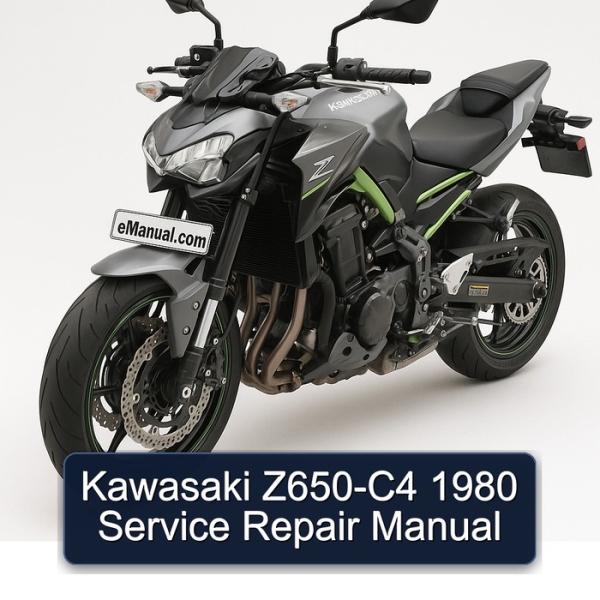 Kawasaki Z650-C4 1980 Service Repair Manual