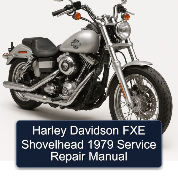 Harley Davidson FXE Shovelhead 1979 Service Repair Manual