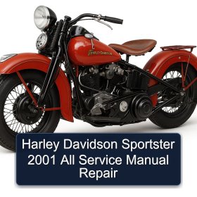 Harley Davidson Sportster 2001 All Service Manual Repair