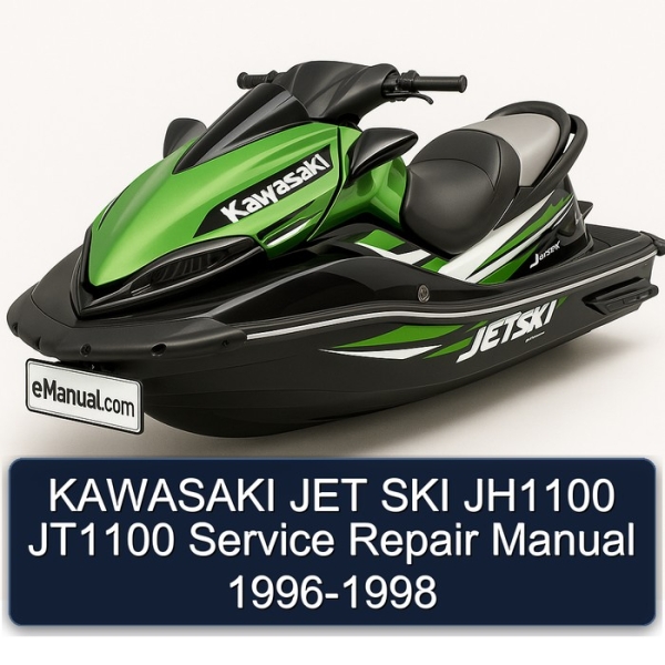 KAWASAKI JET SKI JH1100 JT1100 Service Repair Manual 1996-1998