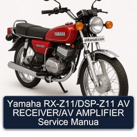 Yamaha RX-Z11/DSP-Z11 AV RECEIVER/AV AMPLIFIER Service Manua