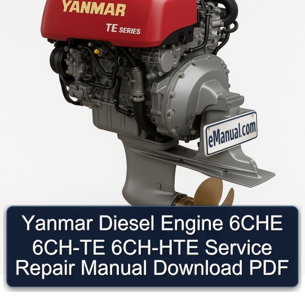 Yanmar Diesel Engine 6CHE 6CH-TE 6CH-HTE Service Repair Manual Download PDF