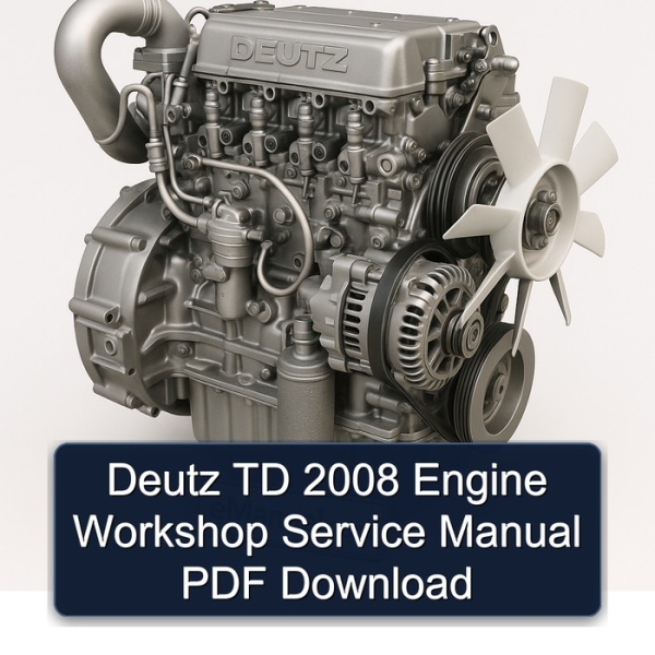 Deutz TD 2008 Engine Workshop Service Manual PDF Download