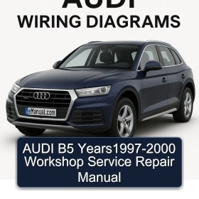 AUDI B5 Years1997-2000 Workshop Service Repair Manual