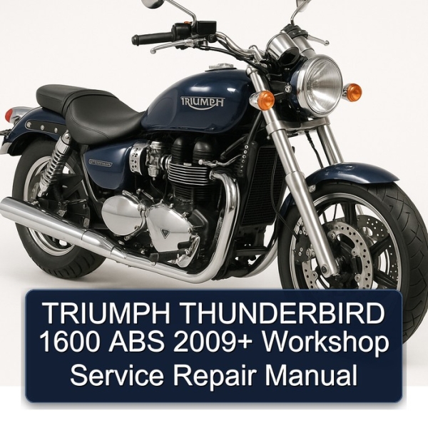 TRIUMPH THUNDERBIRD 1600 ABS 2009+ Workshop Service Repair Manual