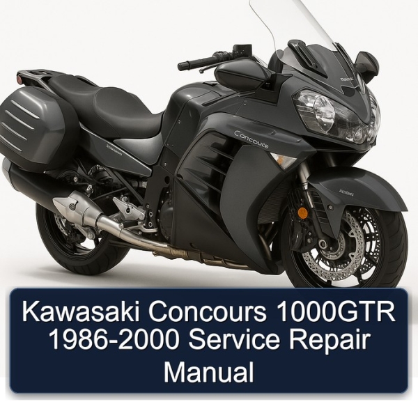 Kawasaki Concours 1000GTR 1986-2000 Service Repair Manual