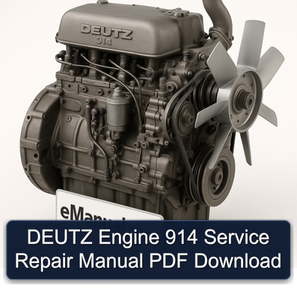 DEUTZ Engine 914 Service Repair Manual PDF Download