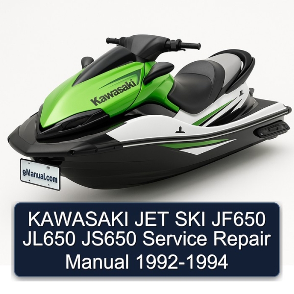 KAWASAKI JET SKI JF650 JL650 JS650 Service Repair Manual 1992-1994