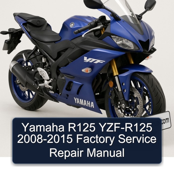 Yamaha R125 YZF-R125 2008-2015 Factory Service Repair Manual