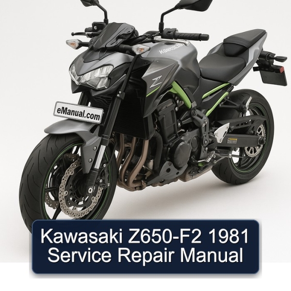 Kawasaki Z650-F2 1981 Service Repair Manual