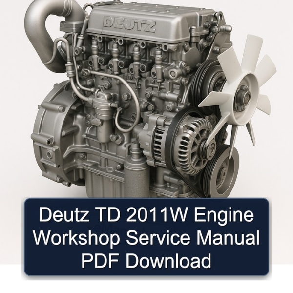 Deutz TD 2011W Engine Workshop Service Manual PDF Download