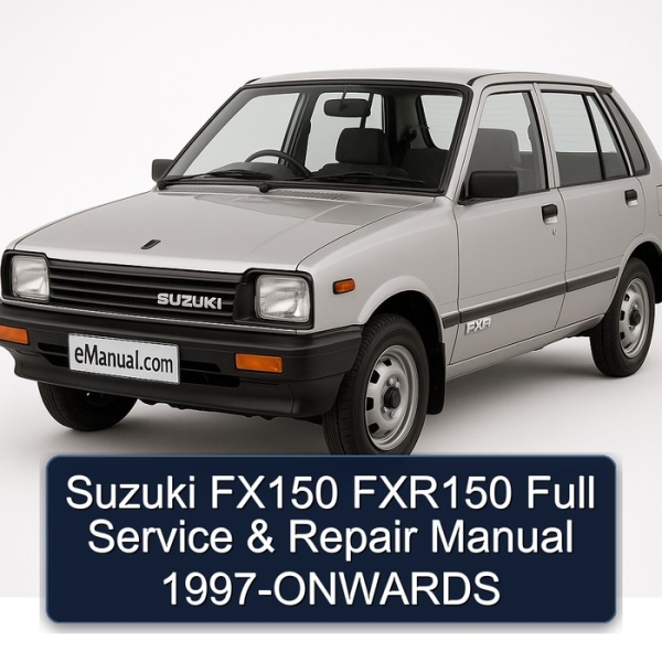 Suzuki FX150 FXR150 Full Service & Repair Manual 1997-ONWARDS