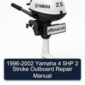 1996-2002 Yamaha 4 5HP 2 Stroke Outboard Repair Manual