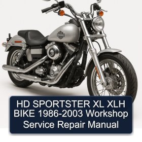 HD SPORTSTER XL XLH BIKE 1986-2003 Workshop Service Repair Manual