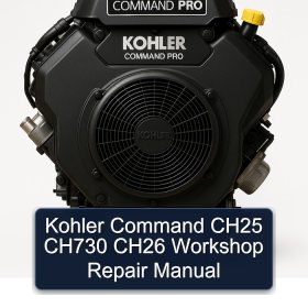 Kohler Command CH25 CH730 CH26 Workshop Repair Manual