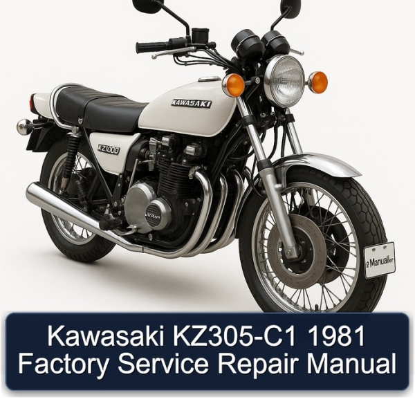 Kawasaki KZ305-C1 1981 Factory Service Repair Manual