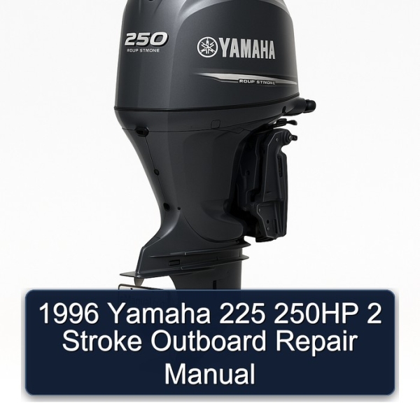 1996 Yamaha 225 250HP 2 Stroke Outboard Repair Manual