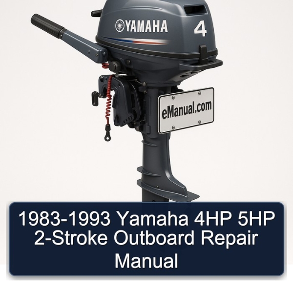1983-1993 Yamaha 4HP 5HP 2-Stroke Outboard Repair Manual