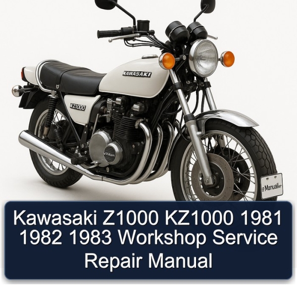 Kawasaki Z1000 KZ1000 1981 1982 1983 Workshop Service Repair Manual