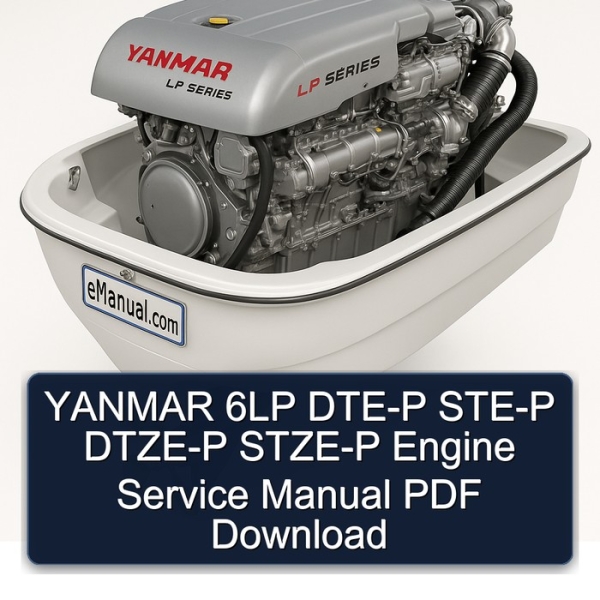 YANMAR 6LP DTE-P STE-P DTZE-P STZE-P Engine Service Manual PDF Download