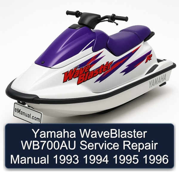 Yamaha WaveBlaster WB700AU Service Repair Manual 1993 1994 1995 1996