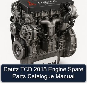Deutz TCD 2015 Engine Spare Parts Catalogue Manual