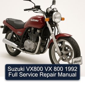 Suzuki VX800 VX 800 1992 Full Service Repair Manual