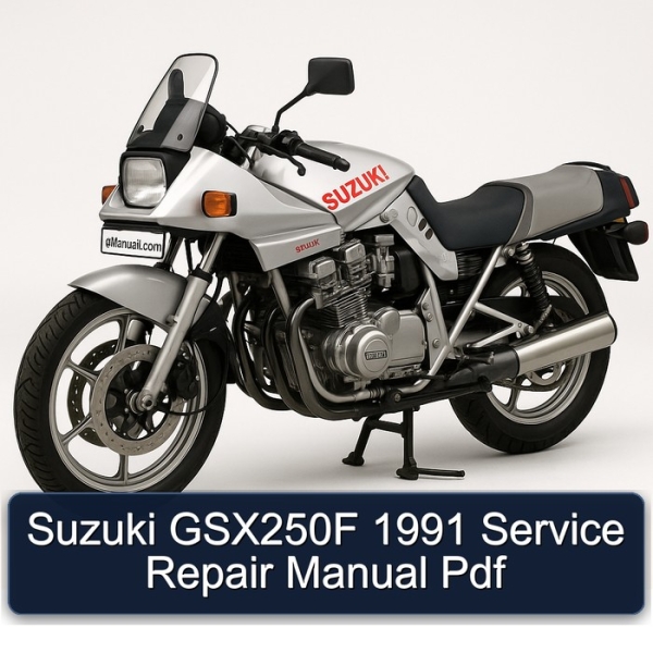 Suzuki GSX250F 1991 Service Repair Manual Pdf