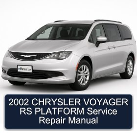 2002 CHRYSLER VOYAGER RS PLATFORM Service Repair Manual