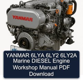 YANMAR 6LYA 6LY2 6LY2A Marine DIESEL Engine Workshop Manual PDF Download