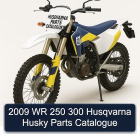 2009 WR 250 300 Husqvarna Husky Parts Catalogue