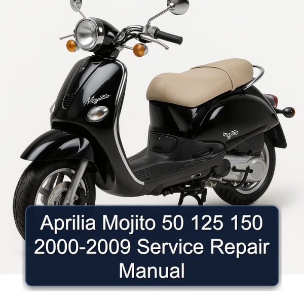 Aprilia Mojito 50 125 150 2000-2009 Service Repair Manual