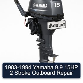 1983-1994 Yamaha 9.9 15HP 2 Stroke Outboard Repair