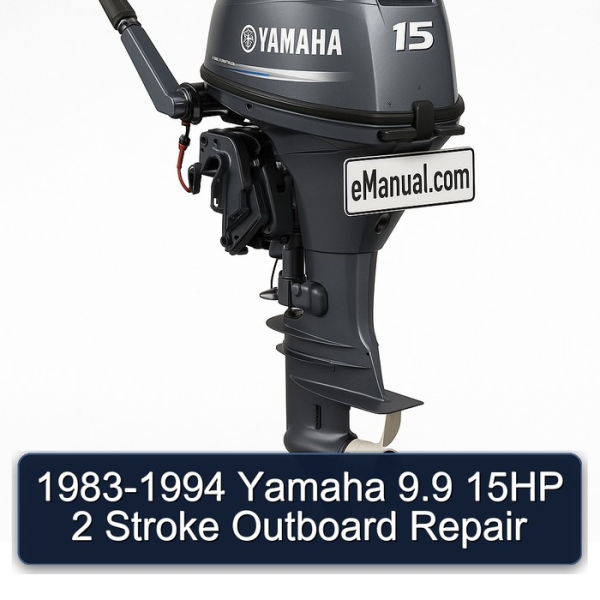 1983-1994 Yamaha 9.9 15HP 2 Stroke Outboard Repair