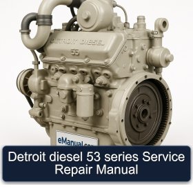 Detroit diesel 53 series Service Repair Manual